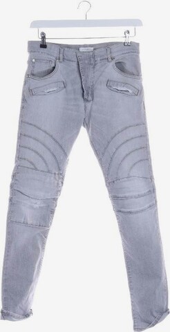 Balmain Jeans in 34 in Grey: front