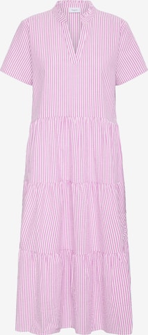 SAINT TROPEZ Jurk 'Elmiko' in Roze: voorkant