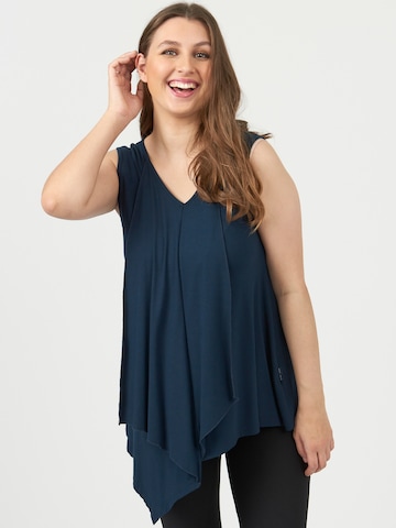 Pont Neuf Top 'Dolly' in Blue: front