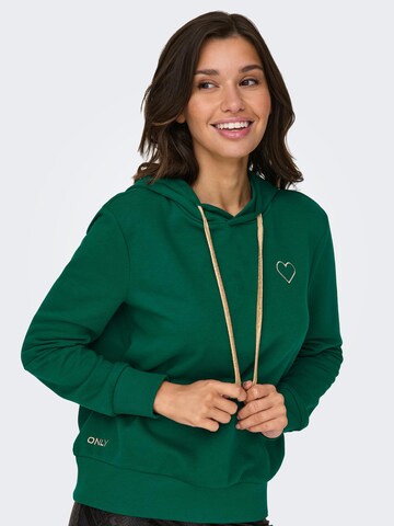 Sweat-shirt 'NOLI' ONLY en vert