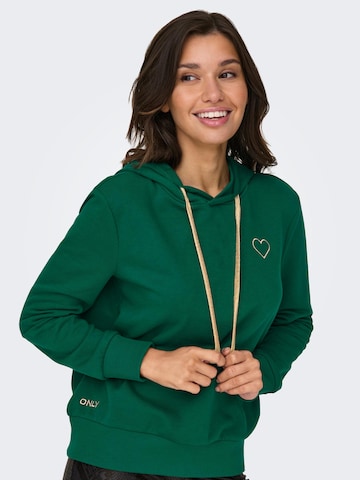 ONLY Sweatshirt 'NOLI' i grønn