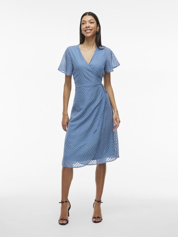 VILA Jurk in Blauw