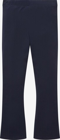 évasé Leggings TOM TAILOR en bleu