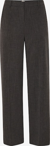 Pantaloni con piega frontale 'BYDANTA' di b.young in nero: frontale