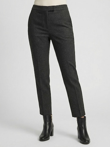 Effilé Pantalon à plis 'Charlie' Guido Maria Kretschmer Women en gris : devant