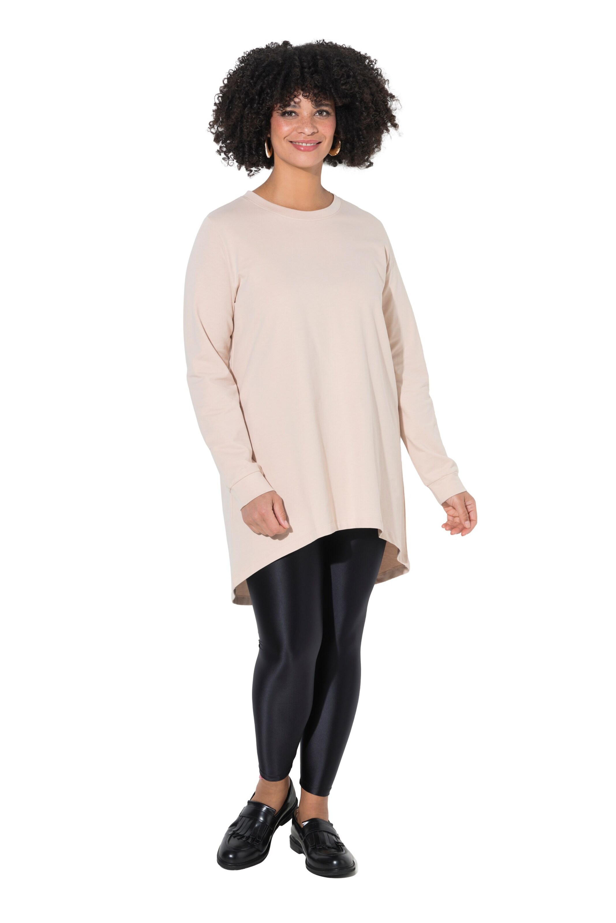 Angel of Style Sweatshirt in Beige: front