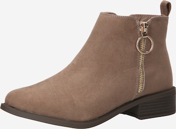 Bottines 'Memphis' Dorothy Perkins en gris : devant