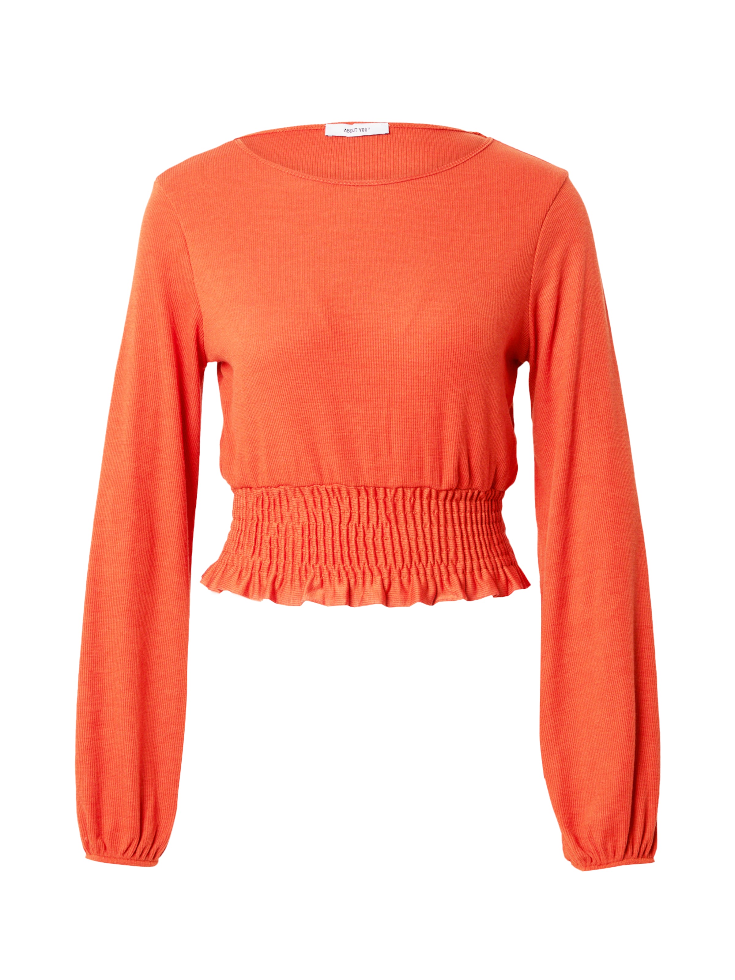 ABOUT YOU T-shirt 'Gitta' i orange: framsida