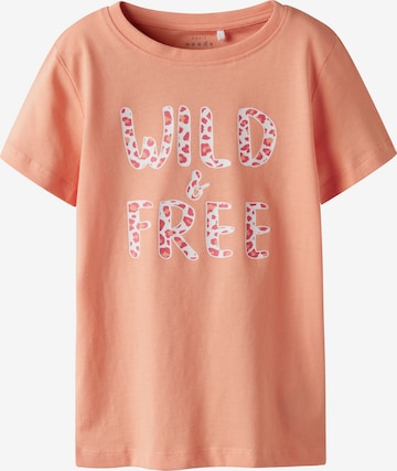Maglietta 'NKFVanaya' di NAME IT in arancione: frontale
