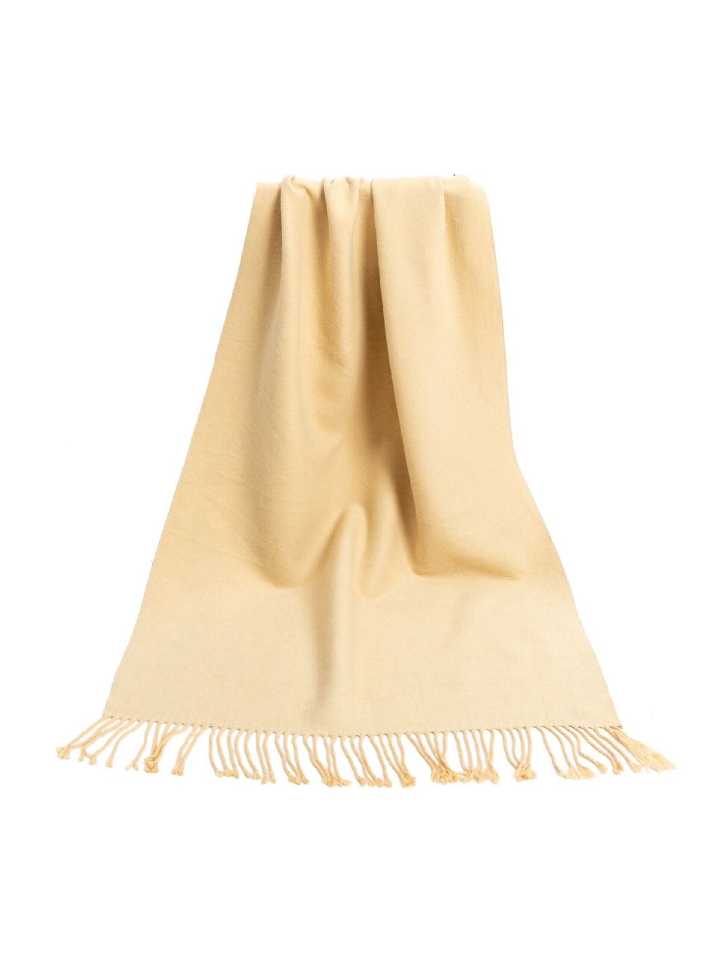 alberto cabale Scarf 'Recto-Verso' in Beige: front
