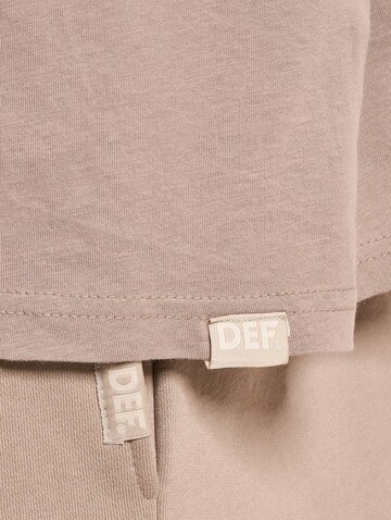 DEF - Camiseta en marrón