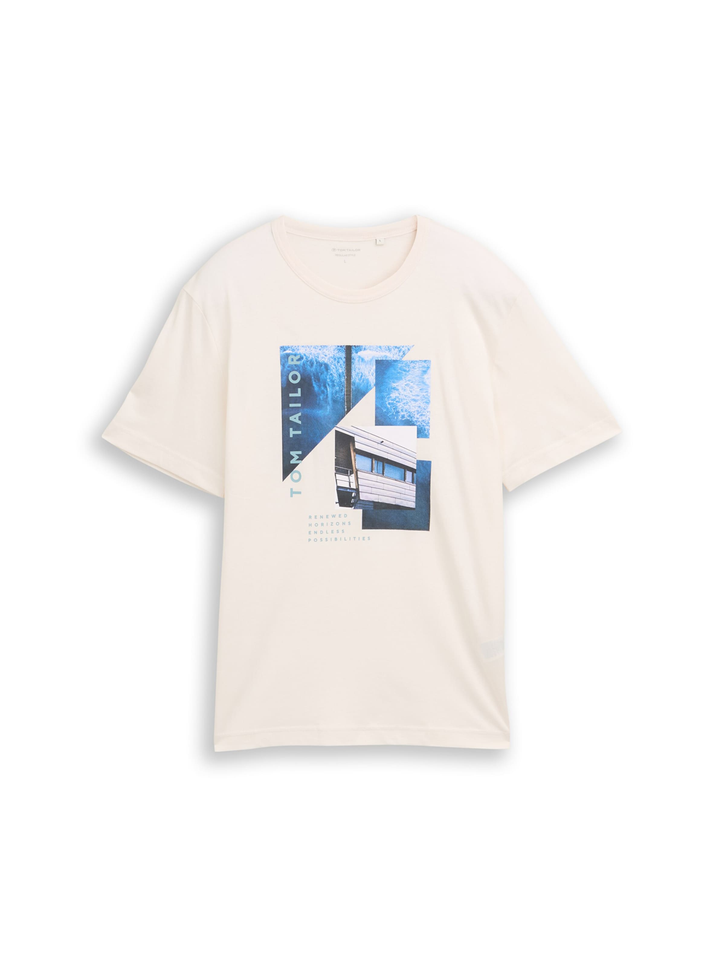 TOM TAILOR Särk, värv valge: eest vaates