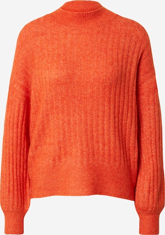 Pullover 'KAMARA' di ICHI in arancione: frontale