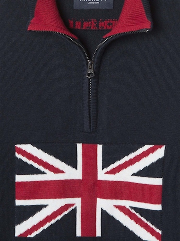 Pull-over Hackett London en bleu