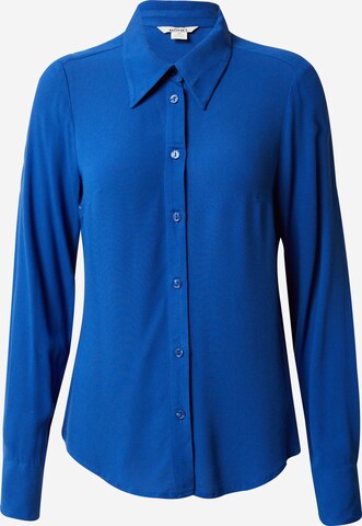 Monki Blouse in Blue: front