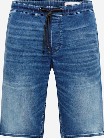 s.Oliver Loosefit Jeans in Blauw: voorkant