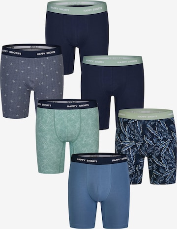 Happy Shorts - Boxers ' Prints ' em azul: frente