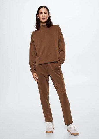 MANGO Sweatshirt 'Neo' in Brown