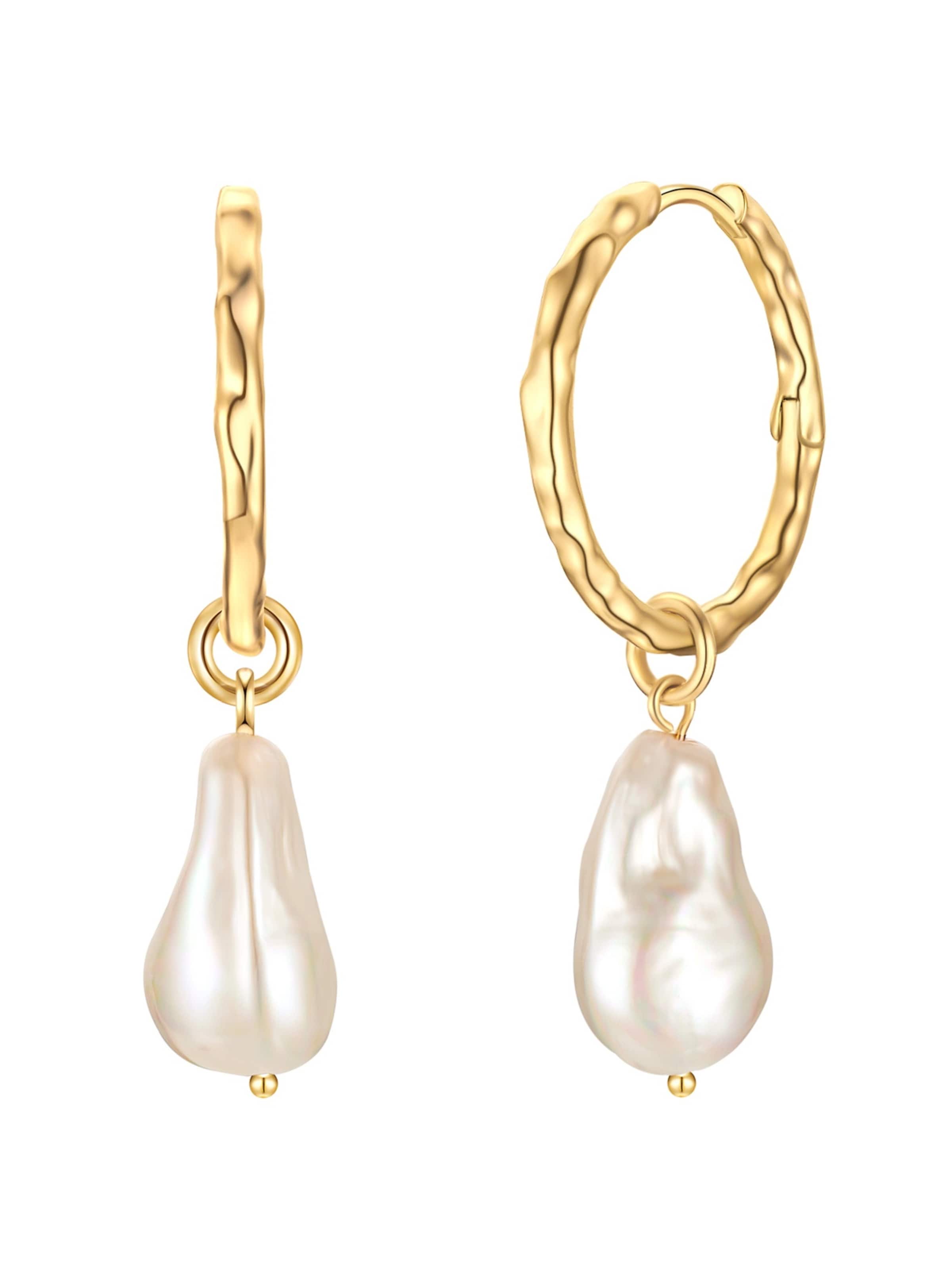 Orecchini di Yokoamii in oro: frontale