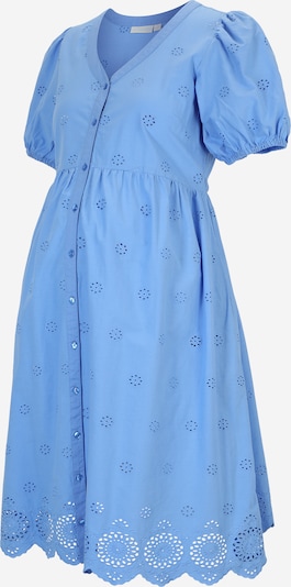 Rochie tip bluză JoJo Maman Bébé pe albastru fumuriu, Vizualizare produs