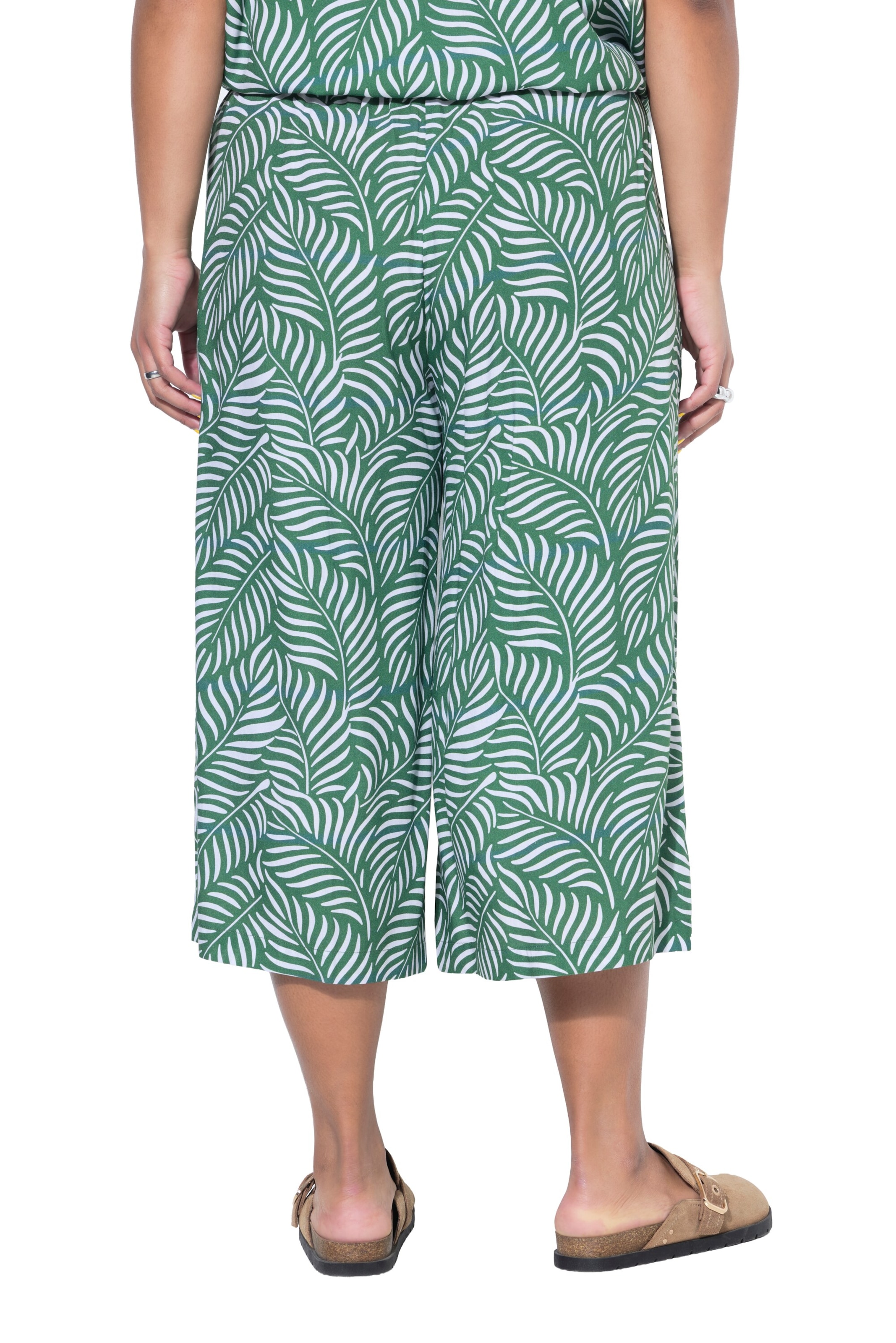 Studio Untold Wide leg Broek in Groen