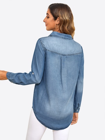 Imily Bela Blouse in Blauw: terug