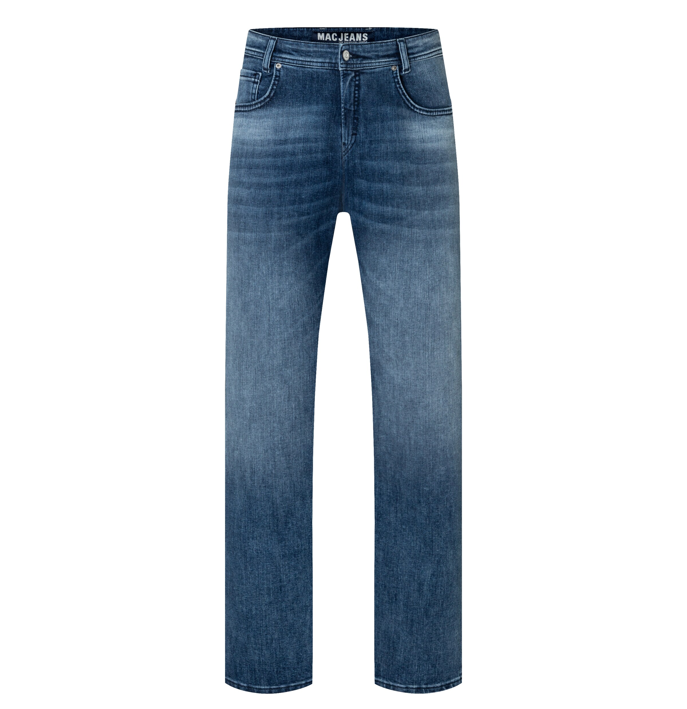 MAC Regular Jeans in Blue: front