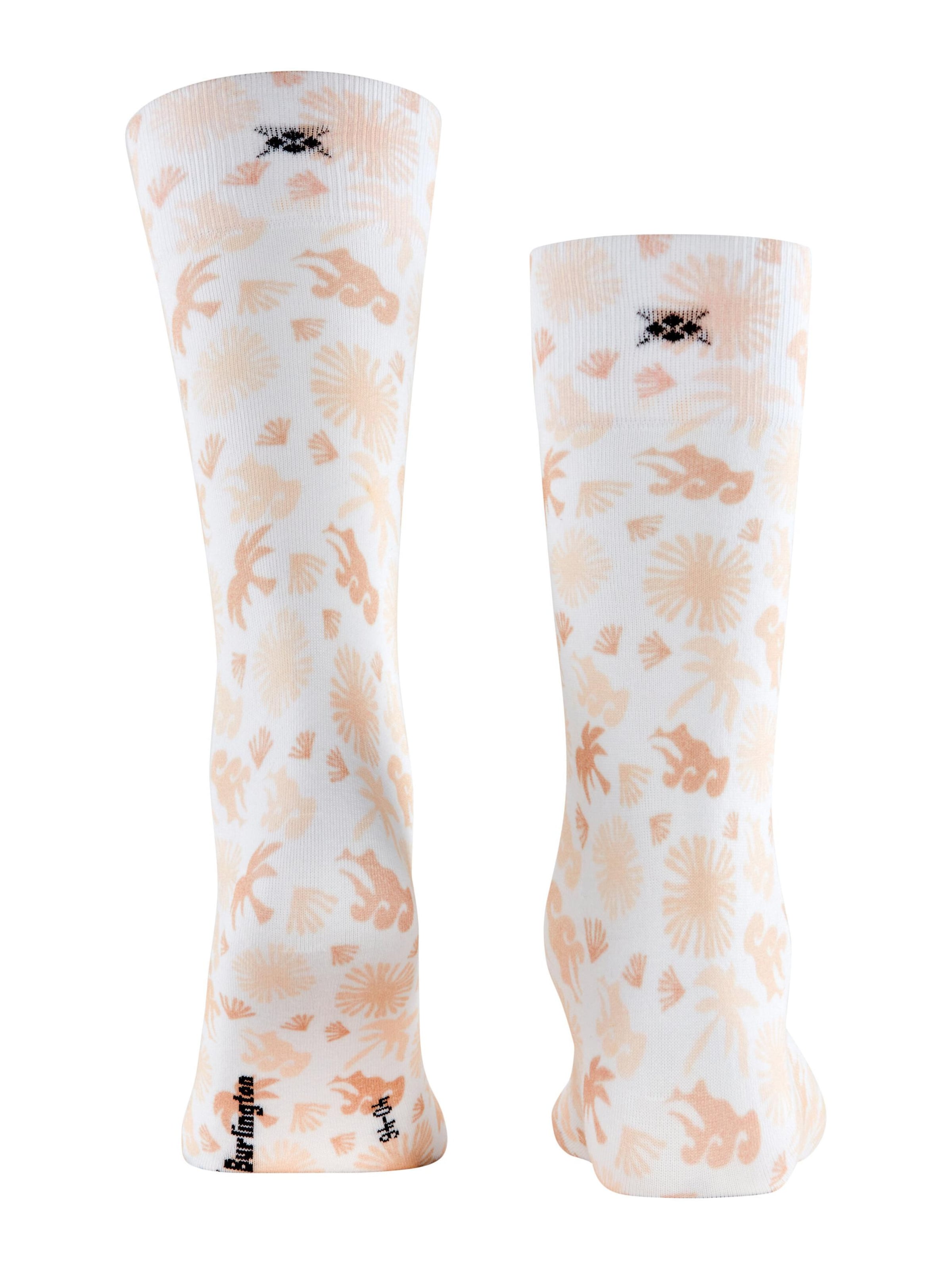 BURLINGTON Socks 'Lagoon' in White
