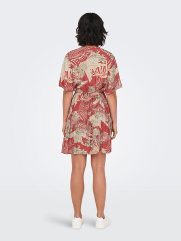 Robe d’été 'ONLPalina' ONLY en rouge
