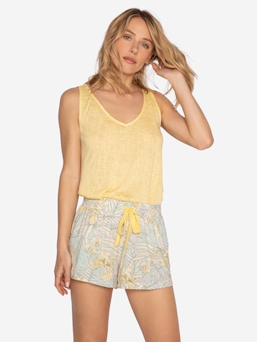 PJ Salvage Pajama pants 'Cocktail Hour' in Green: front