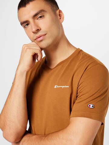 Champion Authentic Athletic Apparel T-Shirt 'Legacy American Classics' in Braun
