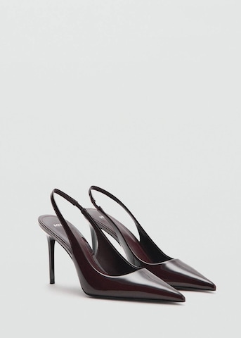 MANGO Slingpumps in Rot