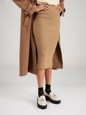 MICHAEL Michael Kors Skirt in Beige: front