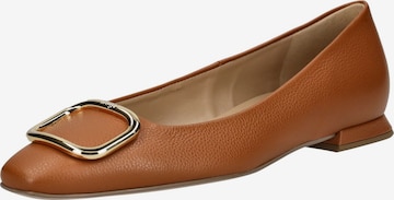 Ballerines 'Margareta' Högl en marron : devant