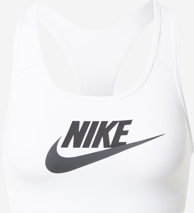 NIKE Sport-BH 'FUTURA' in schwarz / weiß, Produktansicht