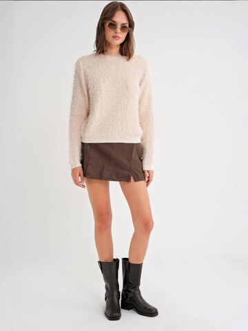 Pullover di MixRay in beige