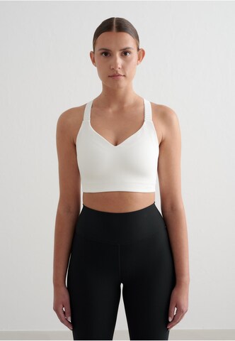 Soutien-gorge Aim'n en blanc : devant