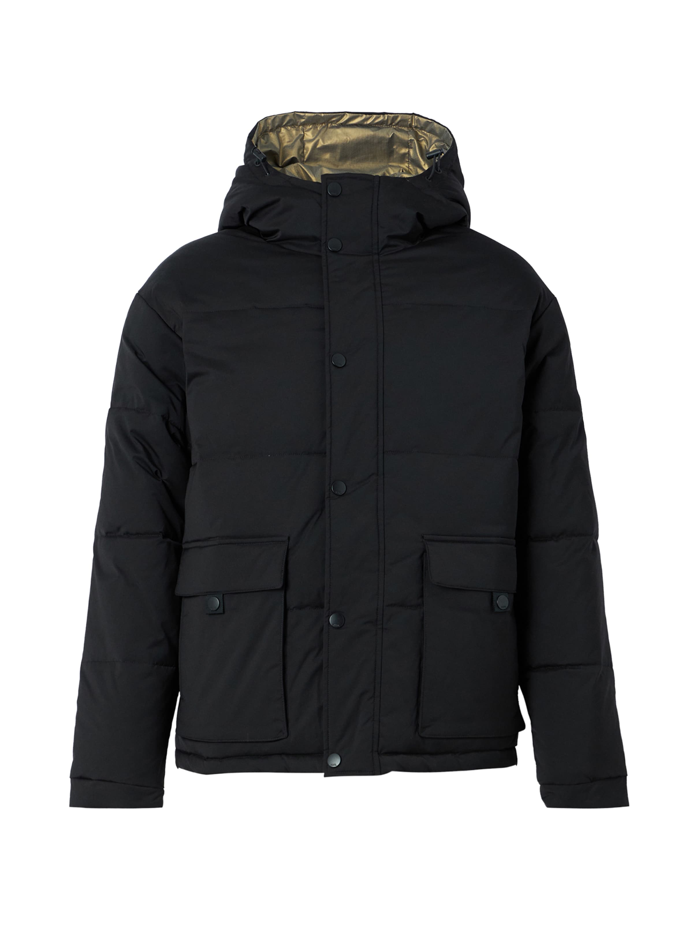 Karl Lagerfeld Зимняя куртка в Черный: спереди