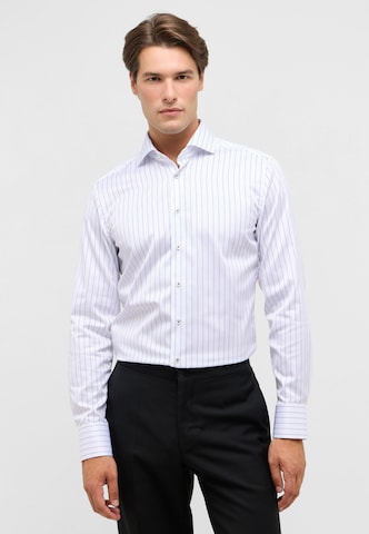 ETERNA Slim fit Zakelijk overhemd in Wit: voorkant
