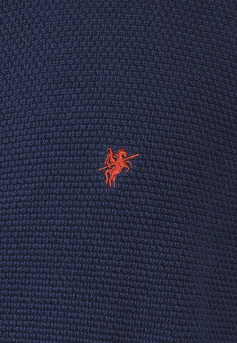 DENIM CULTURE Pletena jopa 'Luciano' | modra barva