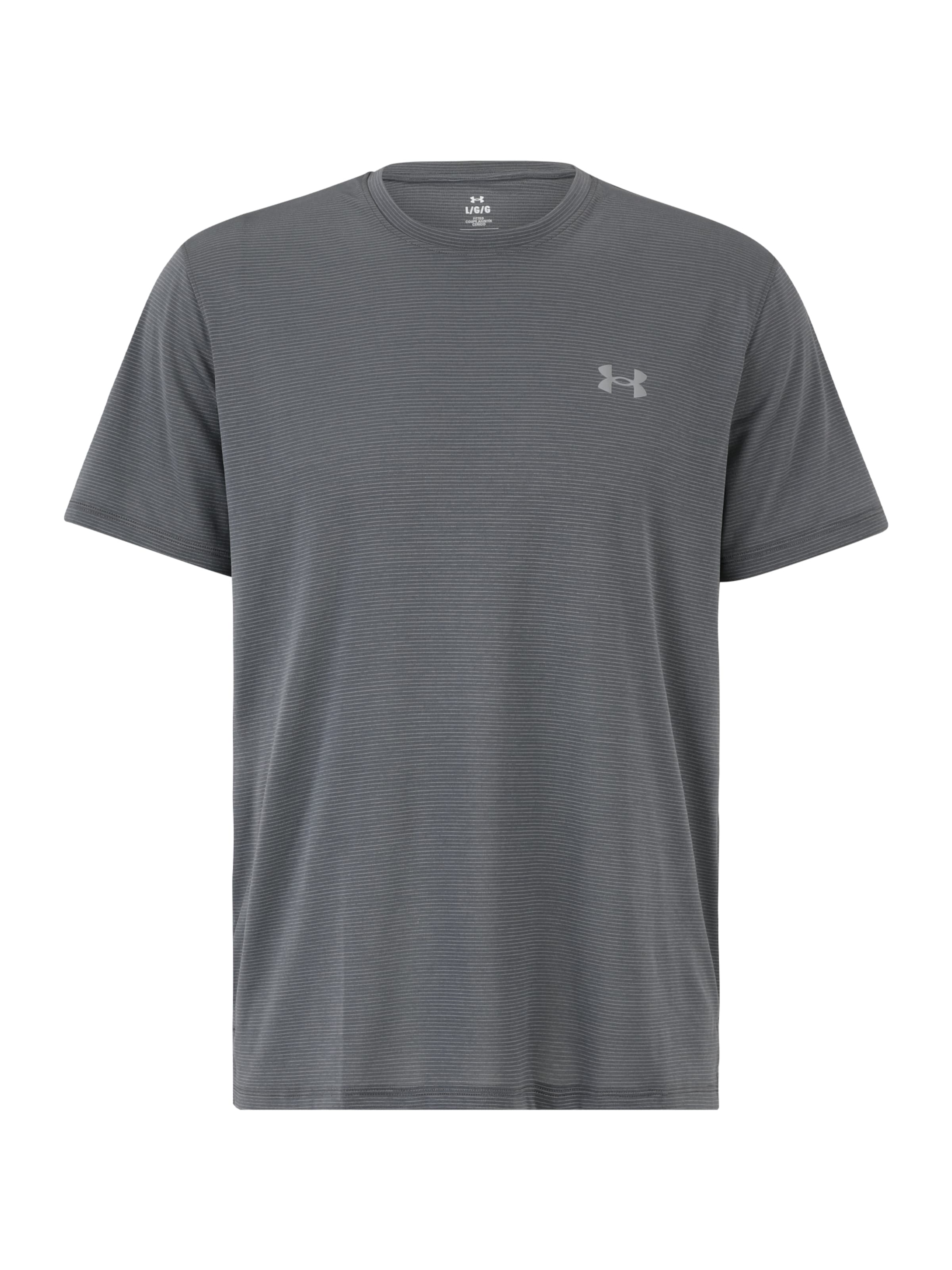 UNDER ARMOUR Funkční tričko 'Launch' – šedá: přední strana