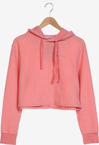 ELLESSE Sweatshirt & Zip-Up Hoodie in M in Pink: front