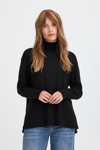 PULZ Jeans Pullover i sort: forside