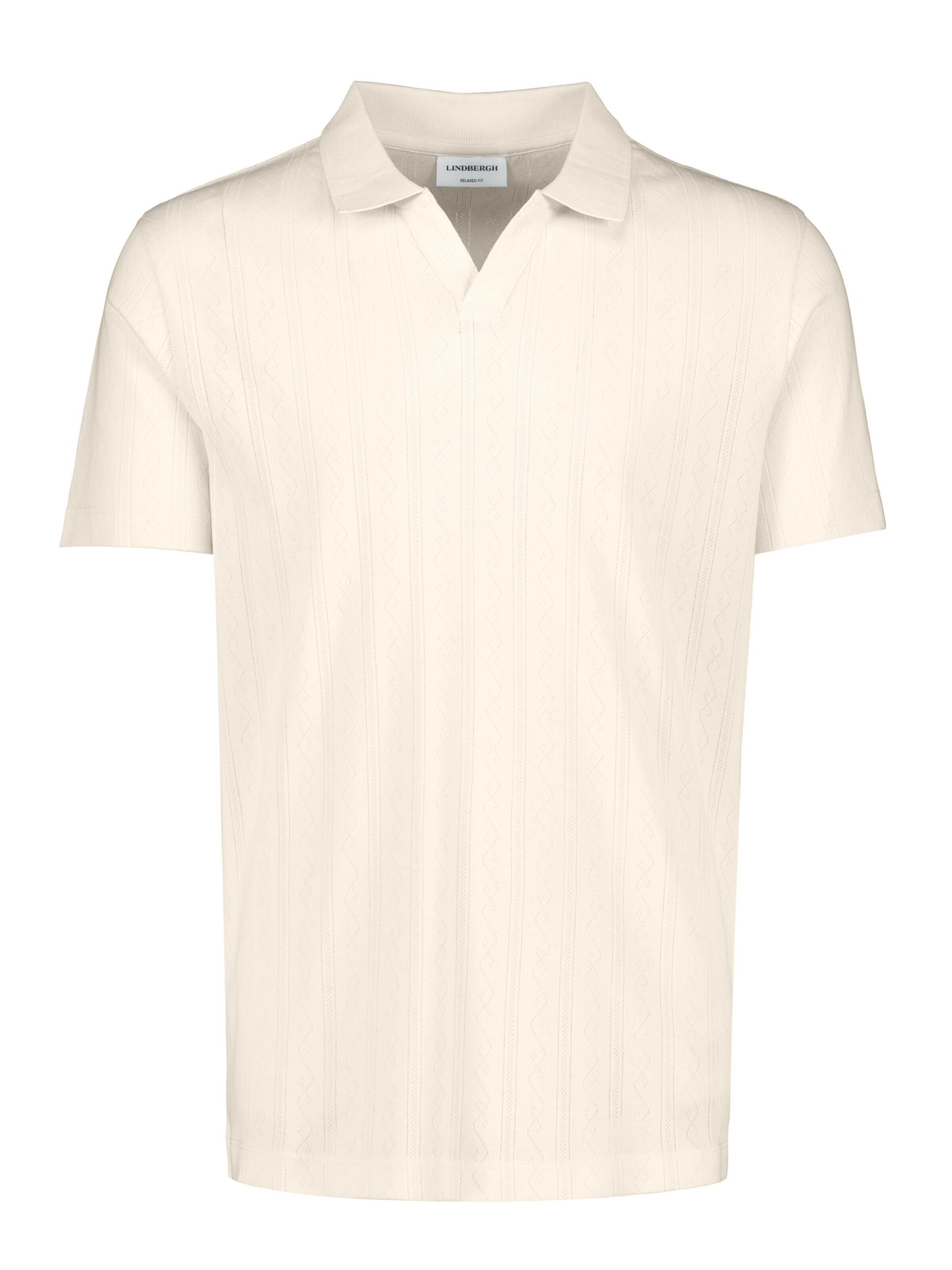 T-Shirt Lindbergh en beige : devant