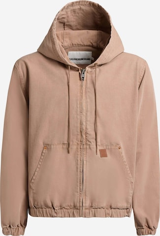 khujo Übergangsjacke 'Darrel' in Braun: Vorderseite