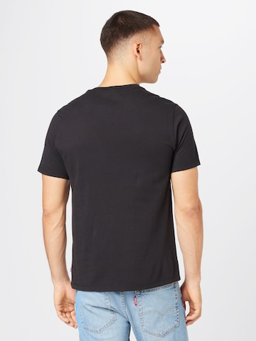 LEVI'S ® Regular Тениска 'Graphic Crewneck Tee' в черно