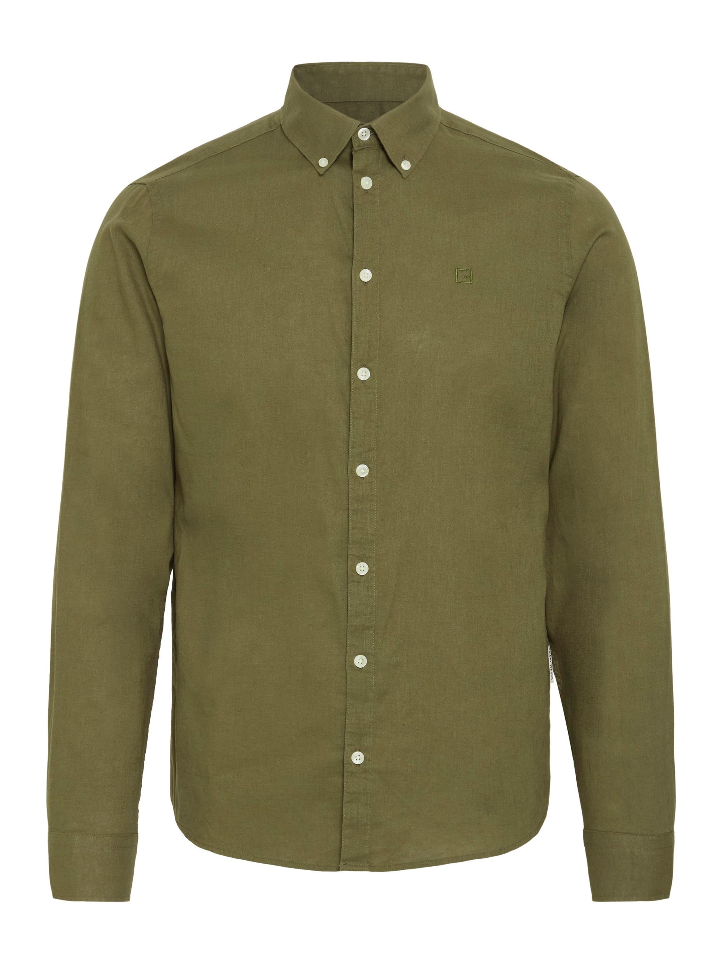 Casual Friday Košeľa 'Anton ' - Zelená: predná strana