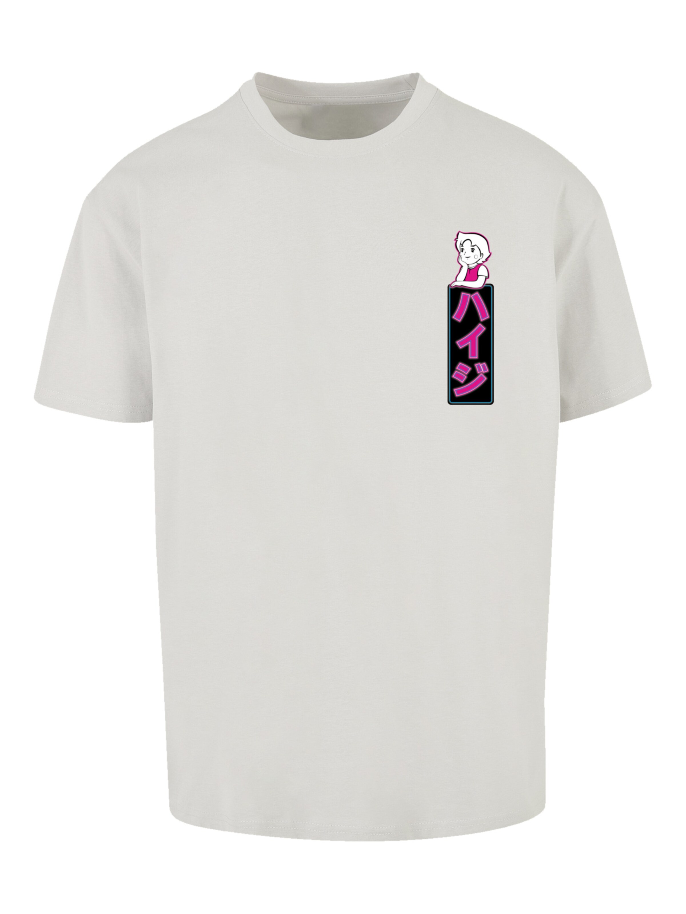 T-Shirt 'Heidi Dream Big Heroes of Childhood' F4NT4STIC en gris : devant