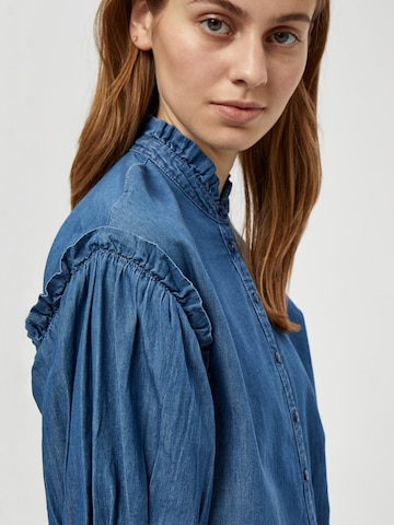 minus Blouse 'Laki' in Blauw