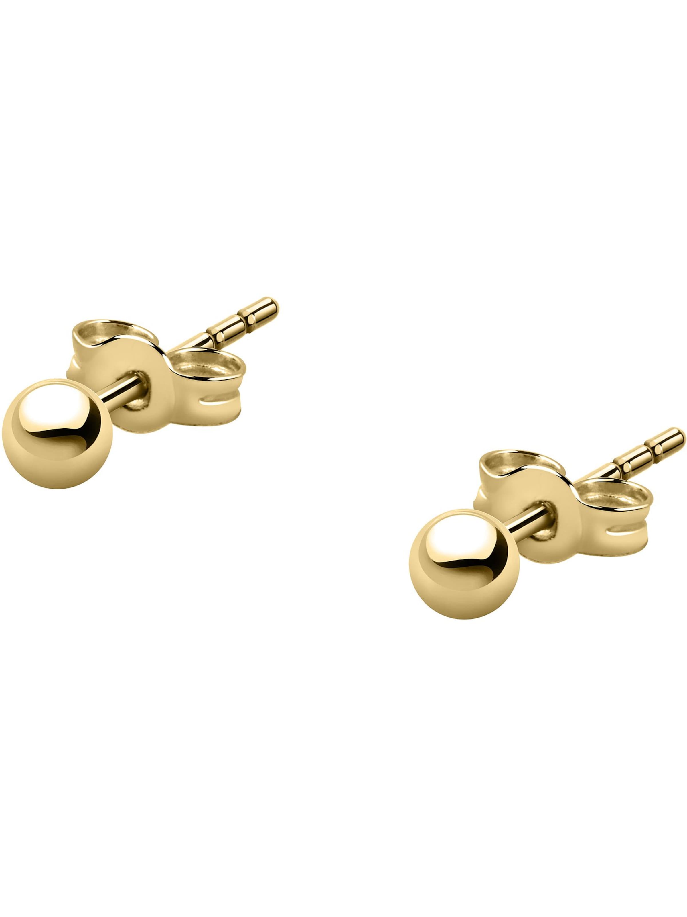 CHRIST CHRIST Damen-Ohrstecker 585er Gelbgold ' ' in Gold: Vorderseite